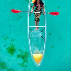 Clear Kayak Photo Shoot